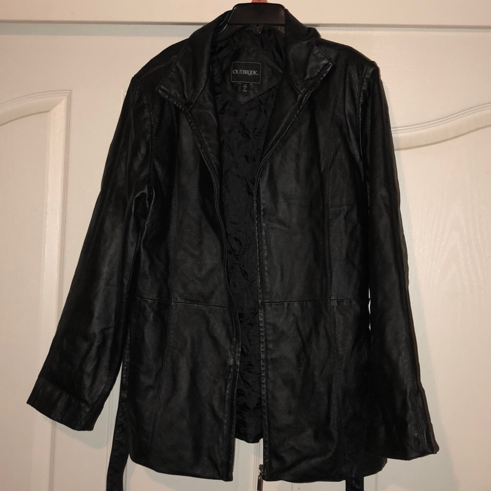 Leather jacket